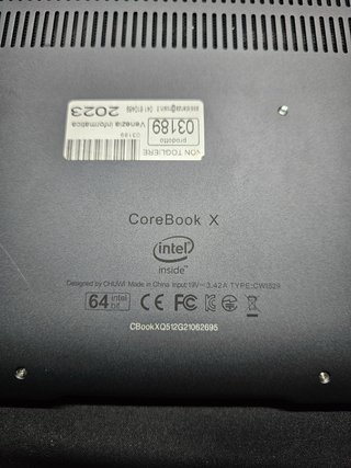 Portátil CHUWI CoreBook X i5 8ª 8GB RAM 512GB SSD