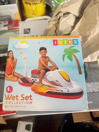 Colchoneta inflable Intex Jet Ski GP500