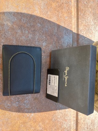 Cartera Pepe Jeans Negra Piel
