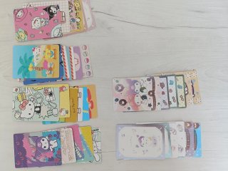 Lote 48 cartas Hello Kitty and Friends