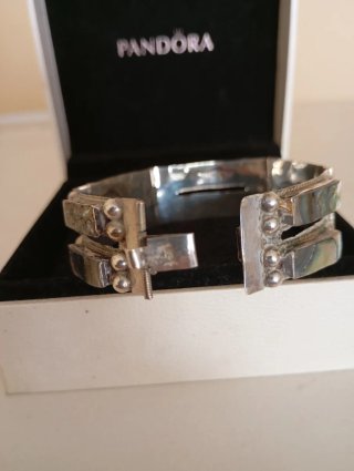 Pulsera Plata 925 Nácar Abulón México