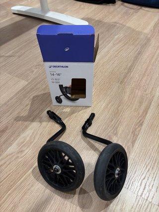 Ruedines Bici Decathlon niños