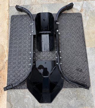 Calzo Rueda Moto ConStands Negro