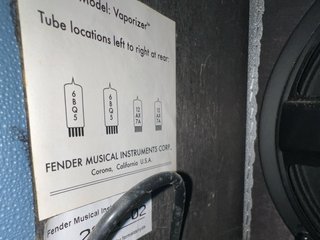 Amplificador Fender Vaporizer Azul