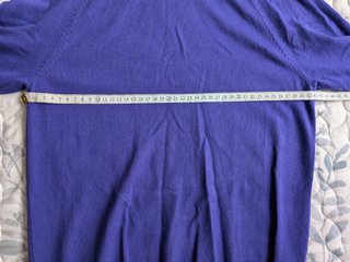 Jersey cuello alto morado
