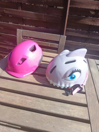 Bicicleta infantil Btwin 20"+cesta+casco