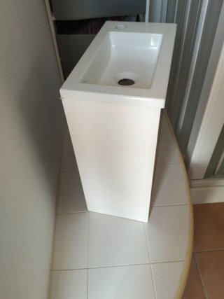 Mueble lavabo pequeño