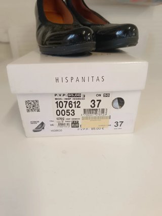 Zapatos Hispanitas Negros Talla 37