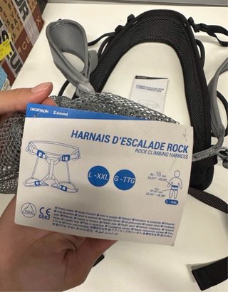 Arnés Escalada Rock Decathlon Talla L-XXL