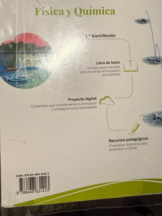 Libros 1° de bachillerato sciencias (leer bien)