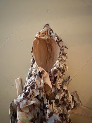 Disfraz dragón hecho a mano