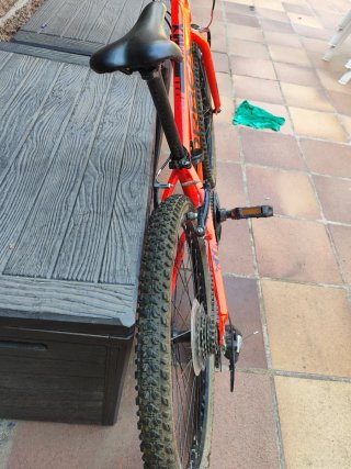 Bicicleta Orbea MX24 Dirt Roja
