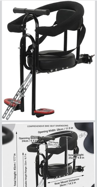 Asiento de Bicicleta para Niños