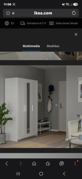 URGENTE!!!Armario BRIMNES 3 puertas blanco IKEA