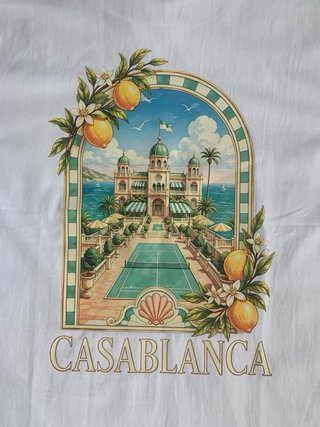 T-shirt Casablanca Branca