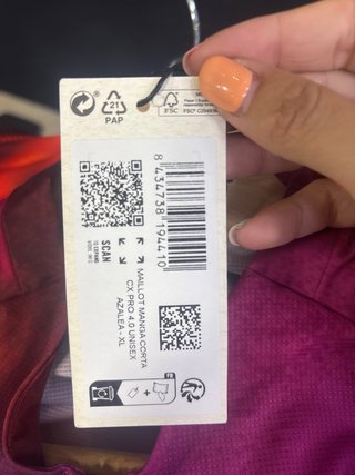 Maillot CX Pro Manga Corta Azalea