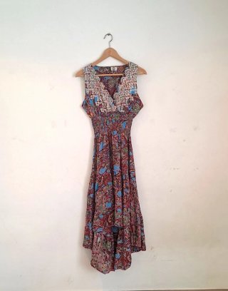 Vestido Boho Seda India L/XL