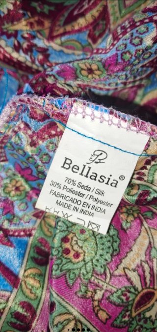 Vestido Boho Seda India L/XL