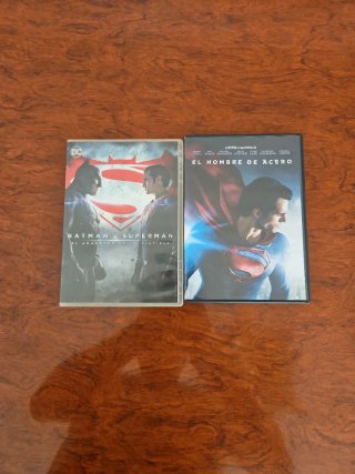DVD Batman v Superman y El Hombre de Acero