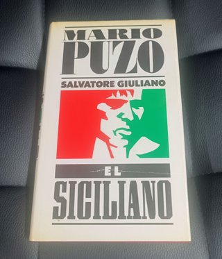 Libro "El Siciliano" de Mario Puzo (Tapa dura)