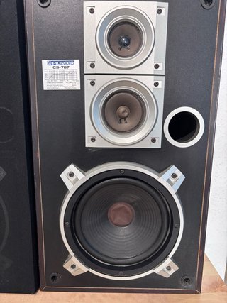 Altavoces Vintage Pioneer (Negro)