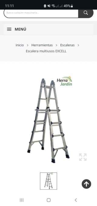 Escalera Articulada Excell 4x4