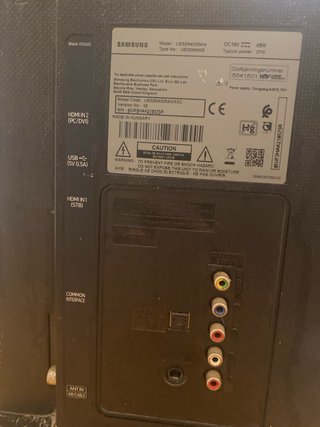 Televisor solo pantalla rota por caída 32 pulgadas