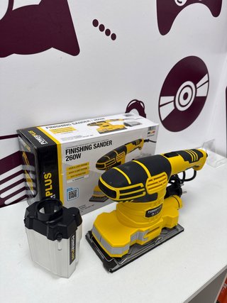 Lijadora Orbital Finishing Sander 260w Power Plus