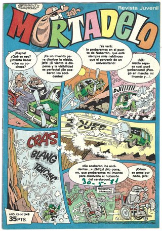MORTADELO 419,506,508,509,545,548,556,558,573,588.