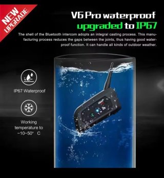Intercomunicadores Ejeas V6pro+ a Estrenar