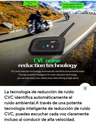 Intercomunicadores Ejeas V6pro+ a Estrenar