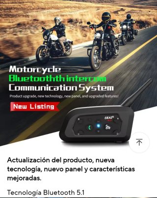 Intercomunicadores Ejeas V6pro+ a Estrenar