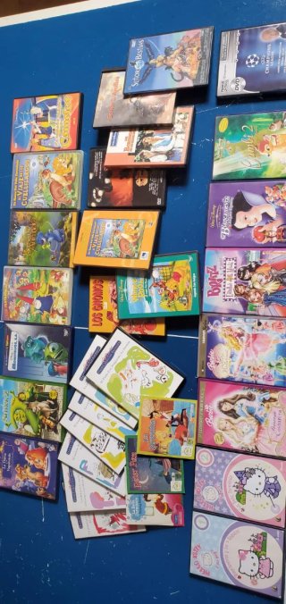Lote Películas Infantiles DVD Variadas