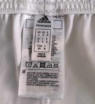 Pantalón corto Adidas Real Madrid blanco