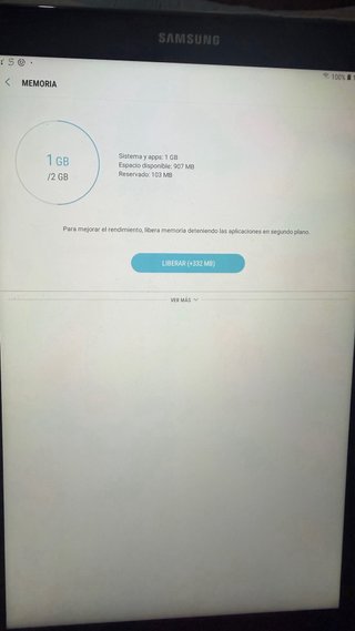 Samsung Tab A SM-T580 Negra