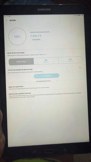 Samsung Tab A SM-T580 Negra