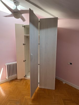 Armario Esquinero Habitación Madera