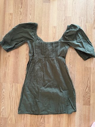 Vestido corto verde