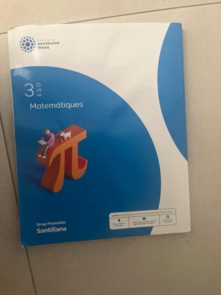 MATEMATIQUES 3 SEC CONSTRUINT MONS