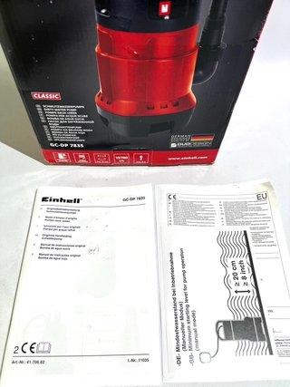 Bomba de aguas sucias Einhell GC-DP 7835