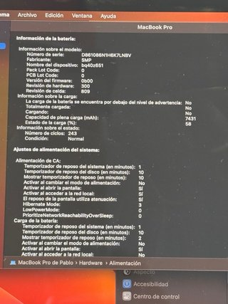 MacBook Pro 16'' 2019 512GB SSD 16GB RAM
