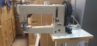 Máquina de coser industrial Refrey 205 brazo lanza