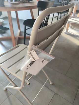 JANTI Silla Plegable Beige