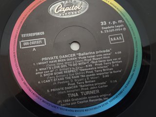 Tina Turner - Private Dancer LP