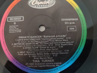 Tina Turner - Private Dancer LP