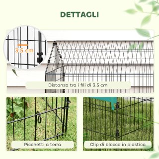 Gabbia per Conigli da Esterno e Interno a Casetta