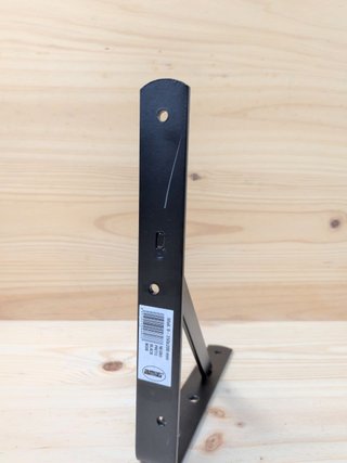 Escuadra Amig Modelo 9 250x200mm Acero Negro
