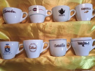 Tazzine caffè porcellana