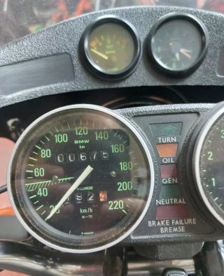 BMW R 100 Naked Negra/Plata