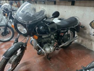 BMW R 100 Naked Negra/Plata